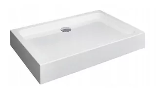 Laros D Compact 90 × 80 cm v bielej farbe od Radaway